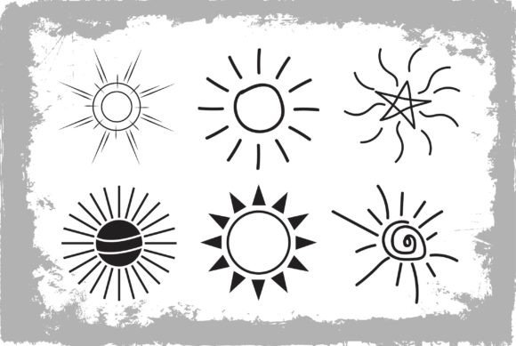 Download Sunset Hand Drawn Illustrations Vector - Hand drawn Collection