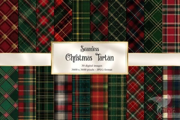 Download Christmas Tartan Fabric Textures - Texture Collection