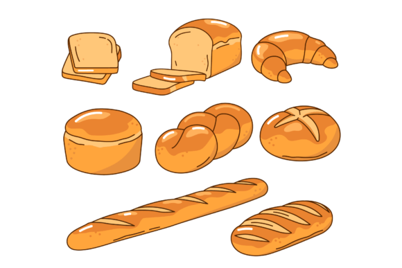 Download Bread, Bakery Hand Drawn Illustrations - Hand drawn Collection
