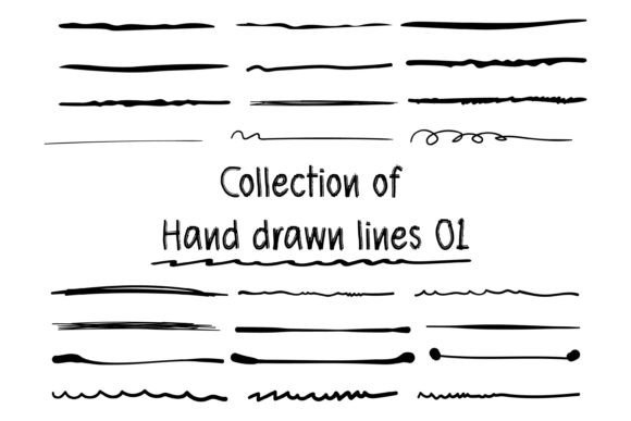 Download Freehand Line. Hand Drawn Lines. - Hand drawn Collection