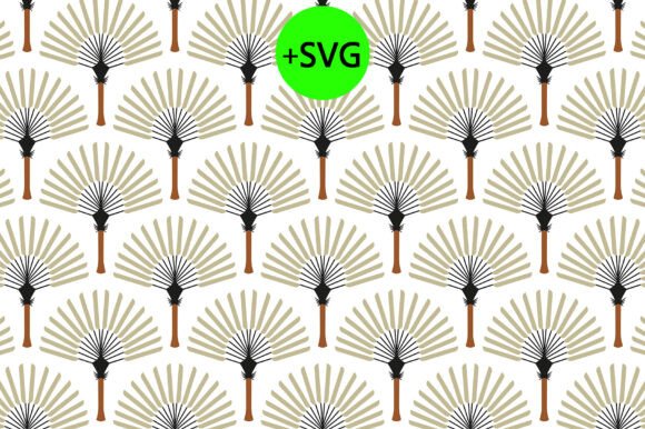 Download Bohemian Art Deco Fans Traveler's Palm - Bohemian art Collection